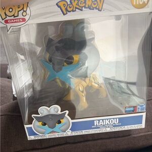Funko Pokémon Raikou Figure - Black, Blue, Yellow